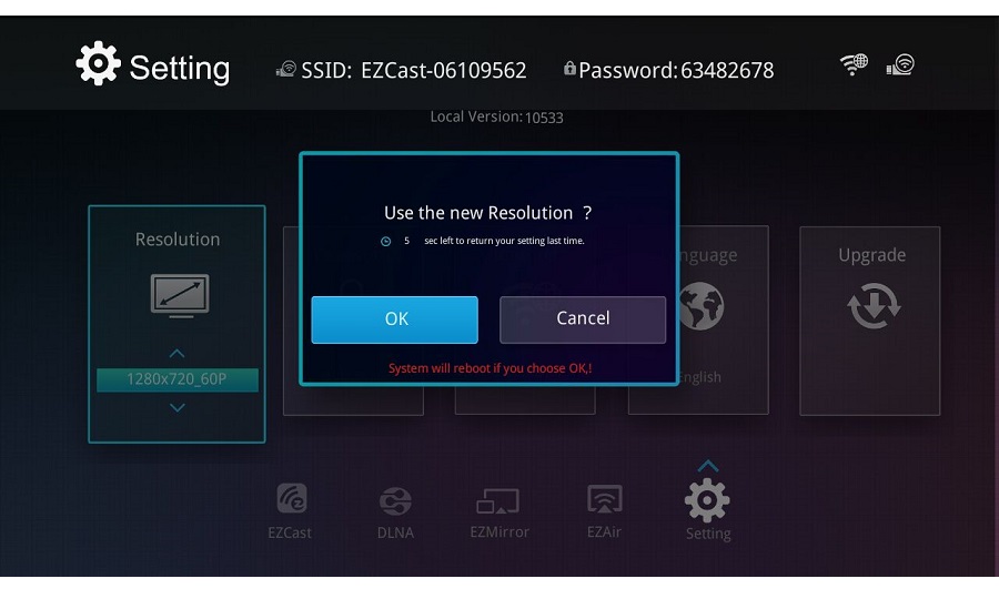How to use the Tronsmart T1000 Mirror2TV Wireless Miracast Dongle with your Apple MAC?