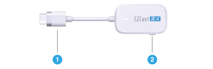EZCast Pocket startup screen
